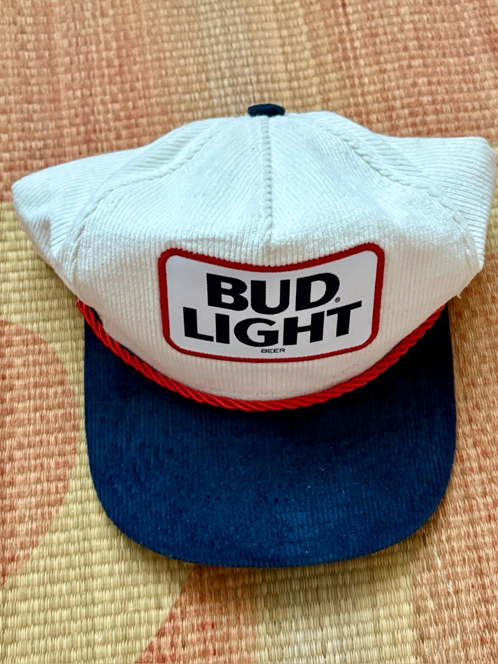 Bud Light New Era SnapBack Corduroy Hat
